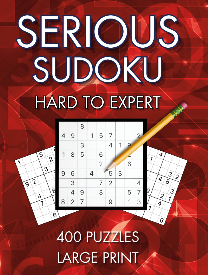 Serious Sudoku Full Sized Hard to Expert Cover