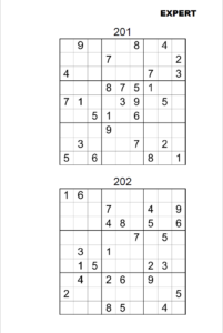 Serious Sudoku Portable Expert Difficulty