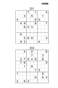 Serious Sudoku Peek Inside Hard